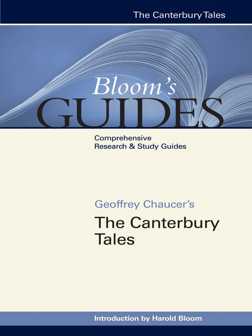 Title details for Geoffrey Chaucer's The Canterbury Tales by Harold Bloom - Available